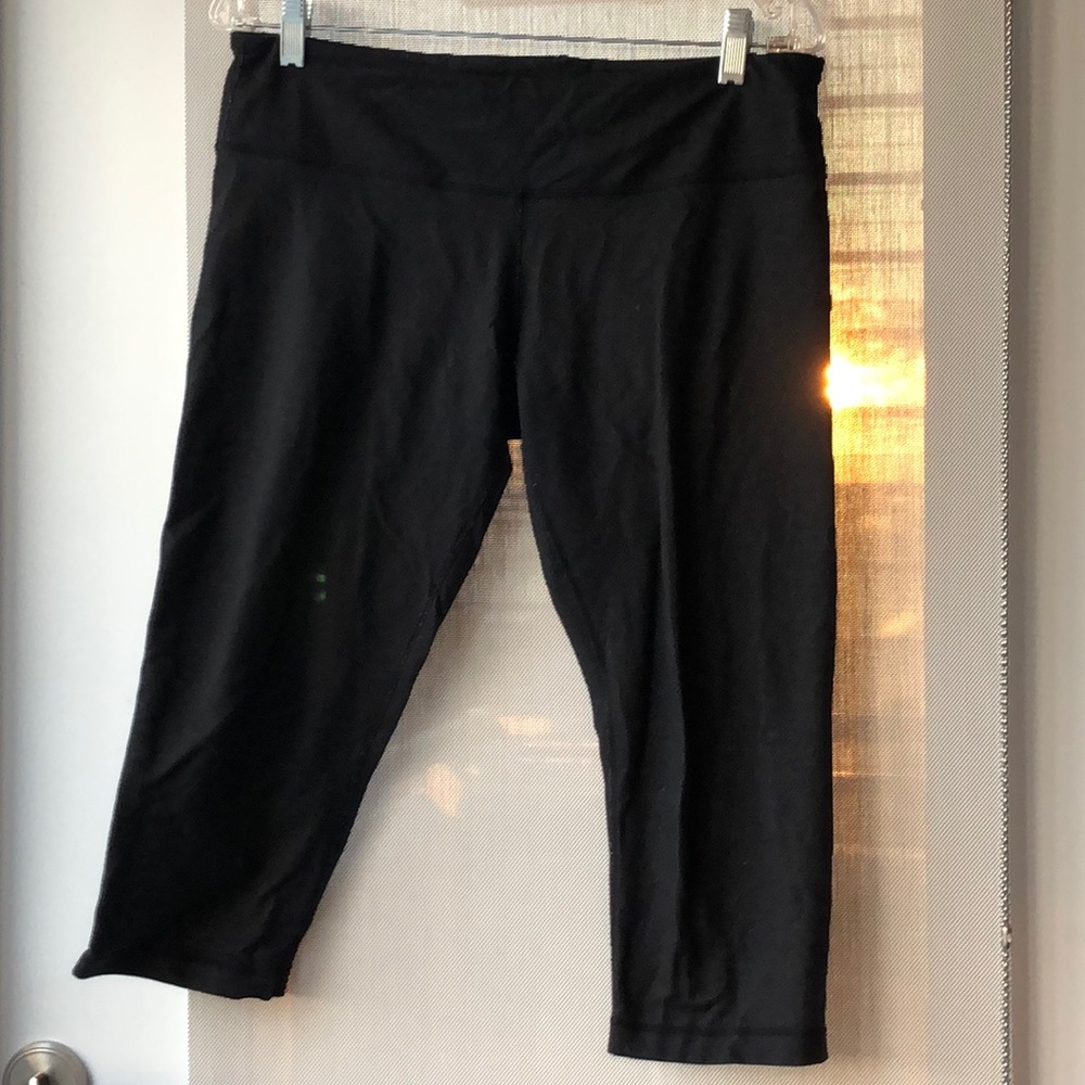 Lululemon denim luon crops